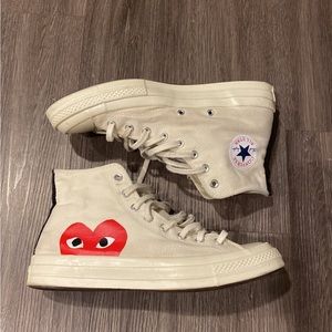 Comme Des Garcons Converse size 10